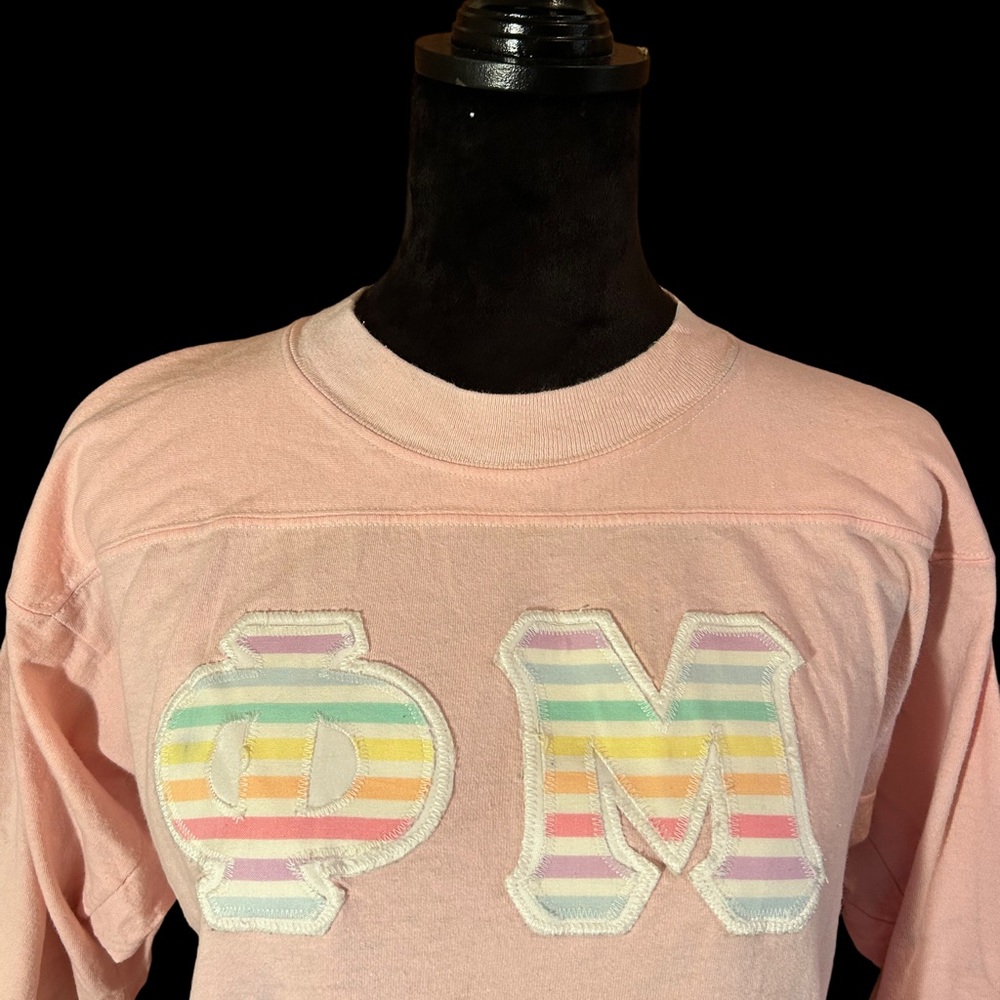 phi mu sorority VINTAGE 90s embroidered shirt